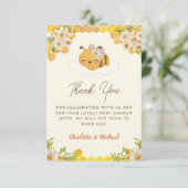 スウィート アズ キャン ビー ベイビー シャワー サンキューカード (スタンド正面)