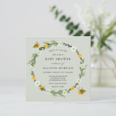 スウィート アズ キャン ビー ベイビー シャワー 招待状 (スタンド正面)