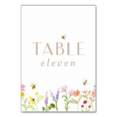 スウィート アズ キャン ビー モダン ミニマル テーブルナンバー (正面)