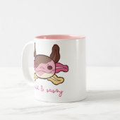 スウィート&サッシアクソロテルネアポリタンアイスクリーム ツートーンマグカップ (正面左)