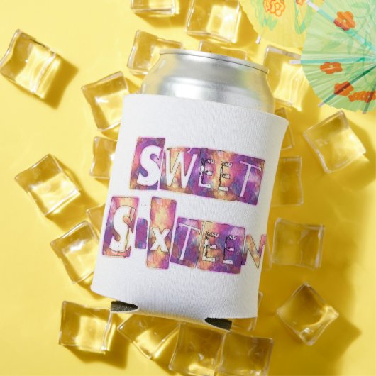 スウィート・シックスティーン・アートプリント 缶クーラー (インサイチュ 夏)