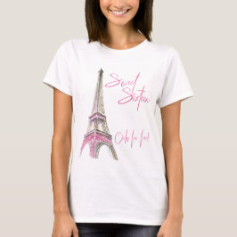 スウィート・シックスティーン・パリ・エッフェル塔 ウー・ラ・ラ Tシャツ