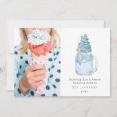 スウィート シーズン ブルー スノーフレーク ミルクシェイク クリスマス (正面)