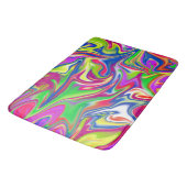 "スウィート スワールズ: バブルガム マーブル デライト" バスマット (アングル)