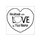 スウィート♥ハートカスタム「愛で手作り」アートスタンプ ラバースタンプ (インプリント)