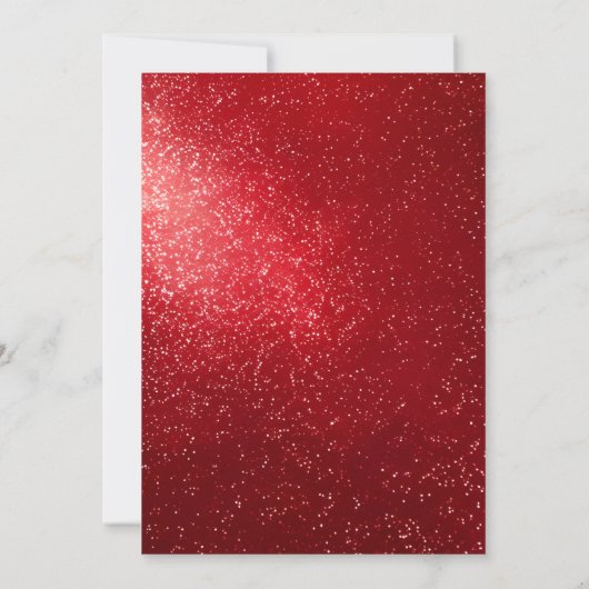 スウィート バタフライ ベイビー シャワー 招待状 (裏面)