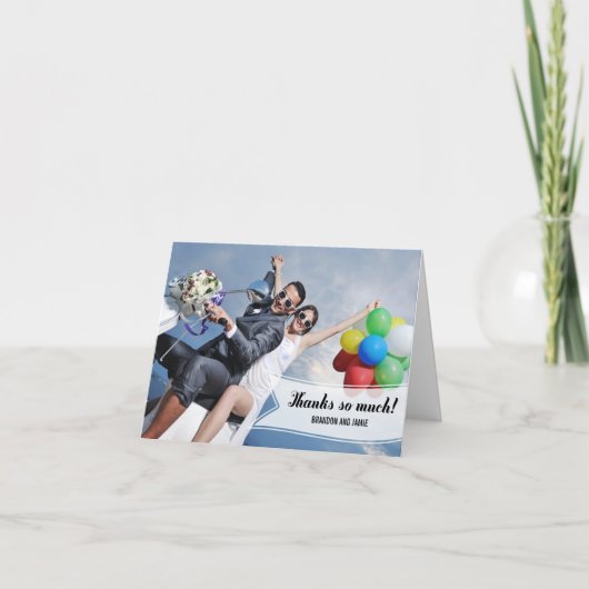 スウィート バナー 感謝カード (正面)