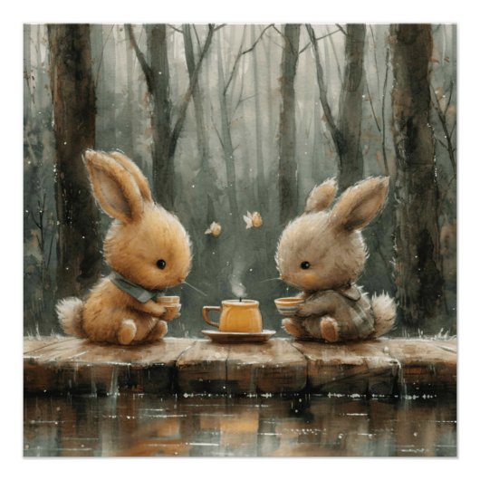 スウィート・バニー・セレナーデ：ちょっとした空想のバニー ポスター (正面)