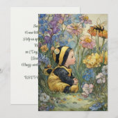 スウィート・ビー | ハチの愛 招待状 (正面/裏面)