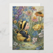 スウィート・ビー | バズィング・ラブ 招待状 (正面/裏面)