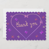 スウィート ピンク ハート バタフライ スウィート16 誕生日 (正面)