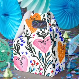 スウィート フローラル ハーツ ギフト ボックス