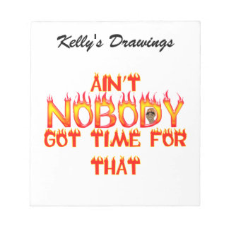 スウィート・ブラウン Ain't Nobody Got Time ノートパッド