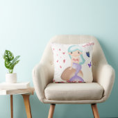 スウィート ブラッシュ アート ピロー (椅子)