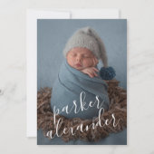 スウィート ベイビー フォト 出生発表 (正面)