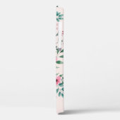 スウィート&モノグラムエレガントウォーターカラーフローラ Case-Mate iPhoneケース (裏面 / 左)