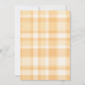 スウィート リトル ピーチーズ ベイビー シャワー 招待状 (裏面)