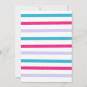 スウィート・ワン アイスクリーム キッズ 1歳の誕生日パーティー 招待状 (裏面)