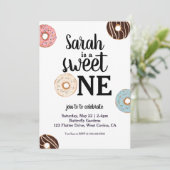 スウィート ワン ドーナツ バースデー インビテーション (スタンド正面)