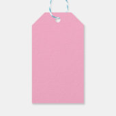 スウィート ワン ドーナツ 誕生日 招待状, 女の子 1歳 ギフトタグ (裏面)