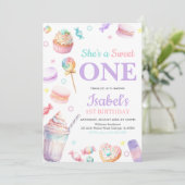 スウィート ワン バースデー 招待状 (スタンド正面)