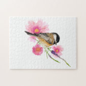 スウィート《鳥》アメリカゴガラウォーターカラーアート ジグソーパズル (横)