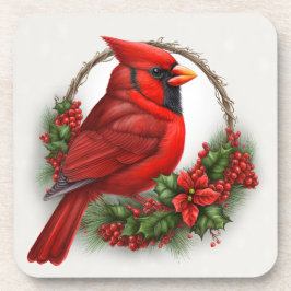 スウィート（鳥）ショウジョウコウカンチョウウィンターホリデー/クリスマスコアスター コースター