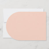 スウィートONE 1th birthday girl arch招待状 招待状 (裏面)