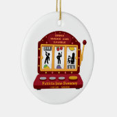 スウィーニー家族記念クリスマスオーナメント セラミックオーナメント (右)