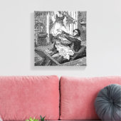 スウィーニー・トッド・理容師ズチェア – ペニー・スラーズキャンバス キャンバスプリント (インサイチュ (リビング))