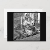 スウィーニー・トッド・理容師ズチェア・ペニー・スラー ポストカード (正面/裏面)