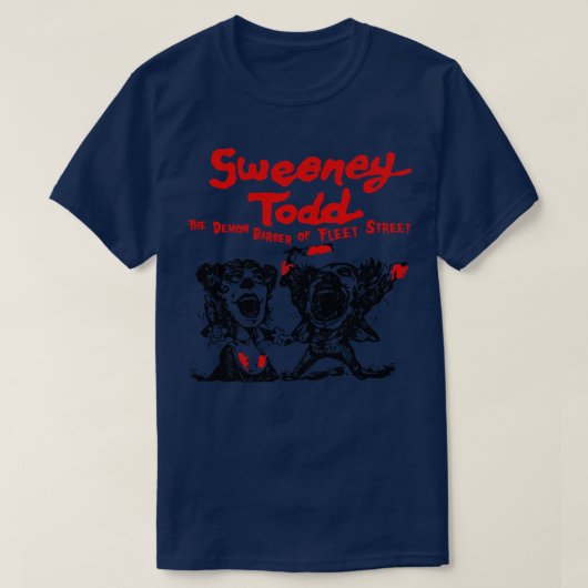 スウィーニー・トッド Tシャツ (デザイン正面)
