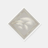 スウェイングパンパスグラス スタンダードカクテルナプキン (角)