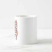 スウェターウエザーソサエティ あたたかな秋のデザイン コーヒーマグカップ (中央)