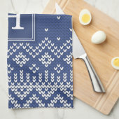 スウェター ウェザー | モノグラム ホリデー キッチンタオル (四つ折り)