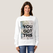 スウェットシャツの女性 スウェットシャツ (正面フル)