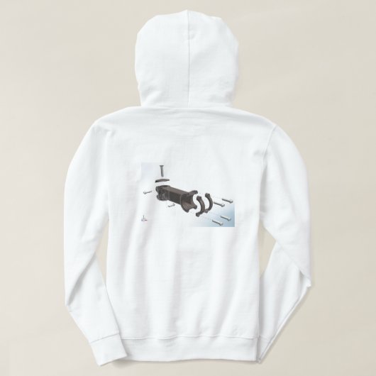 スウェットシャツポテンシャルオドス パーカ (デザイン裏面)