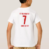 スウェットシャツ反乱軍 Tシャツ (裏面)