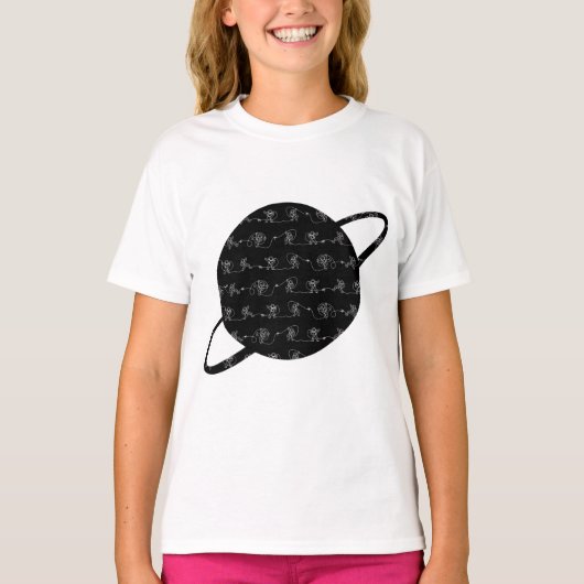 スウェットシャツ宇宙飛行士 Tシャツ (正面)
