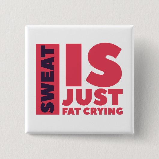 スウェットスクエアボタン 缶バッジ (正面)