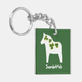スウェッドアイリッシュキーチェーン キーホルダー (正面左)