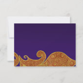 スウェディング レスポンスカード 出欠カード (裏面)