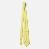 スウェモダンーデンのアートレターマップ国旗の土産 ネクタイ (裏面)