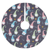 スウェモダンーデン格言のパターンツリースカート ブラッシュドポリエステルツリースカート (正面)