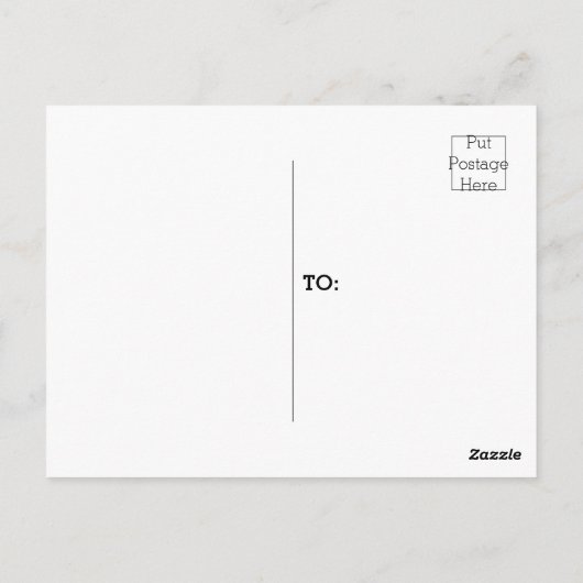 スウェモダンーデン赤青プレゼントギフト包まれた ポストカード (裏面)