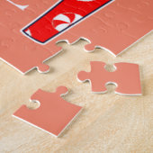 スウェーデおもしろいンクリスマスゴッドジュルダラホースダラホ ジグソーパズル (側面)