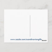 スウェーデカラフルンダラホース ポストカード (裏面)