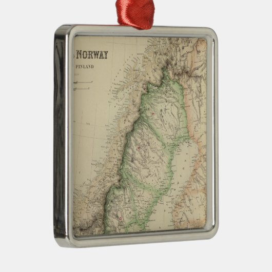 スウェーデンおよびノルウェー7 メタルオーナメント (右)