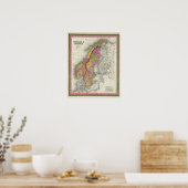 スウェーデンおよびノルウェー ポスター (キッチン)