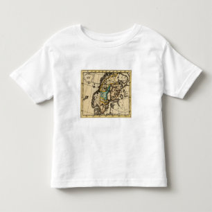 スウェーデンおよびフィンランド トドラーTシャツ